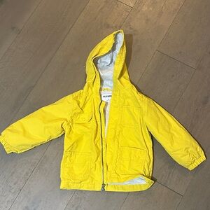 Old Navy Lined Hooded Rain Jacket